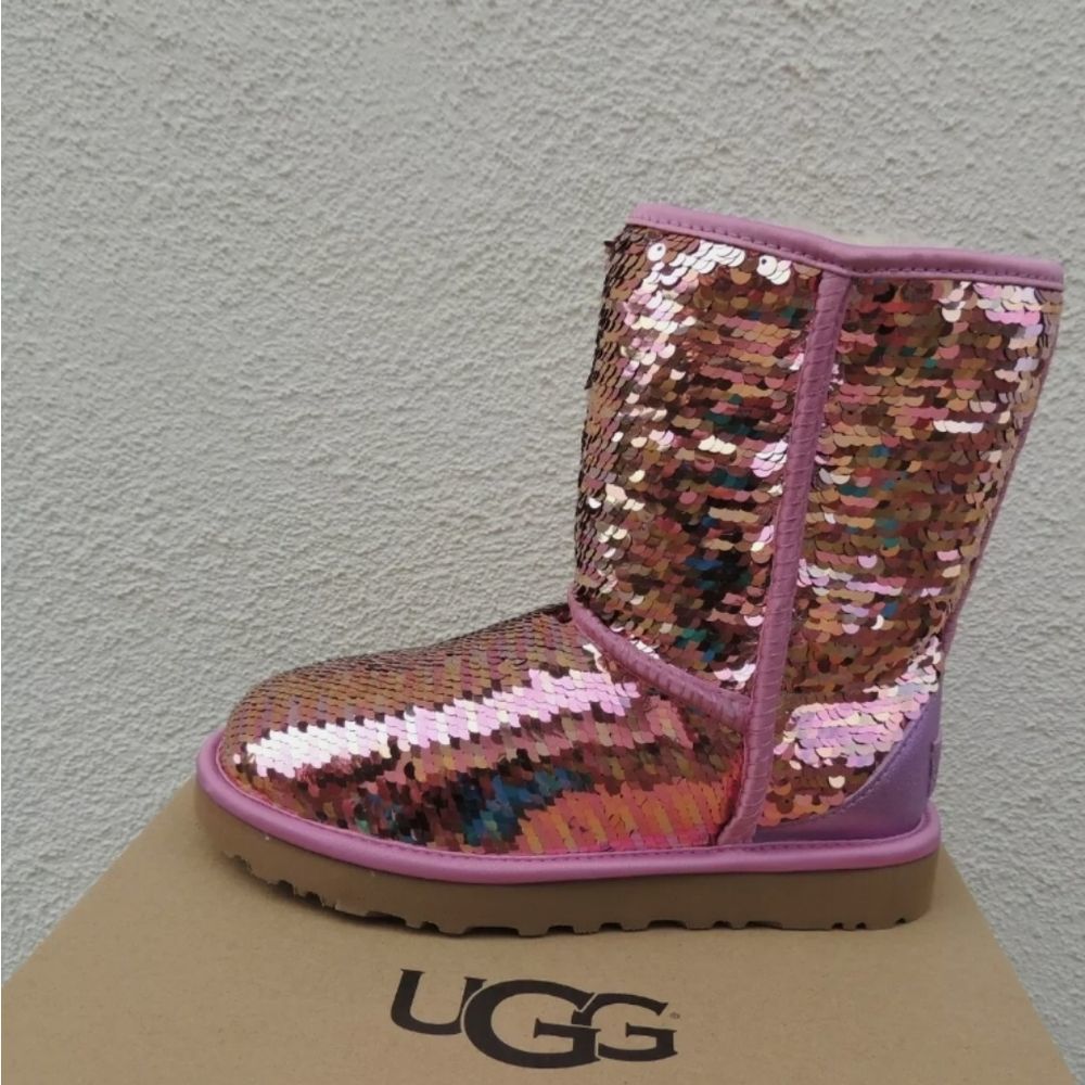 UGG Classic Short Sequin Boots - Picture 5 of 7